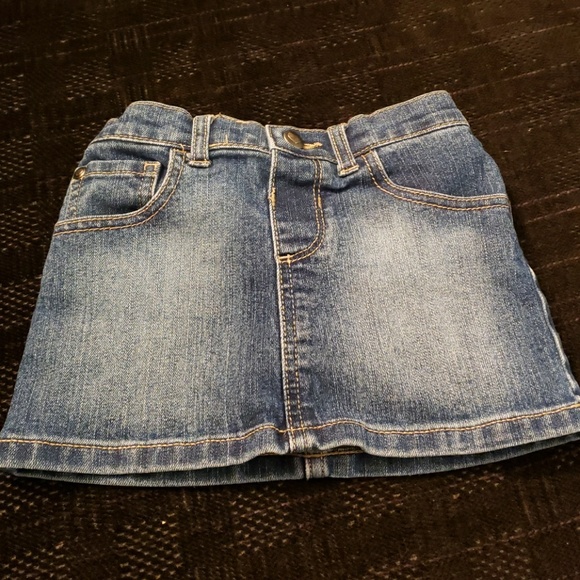 children's place jean skirt